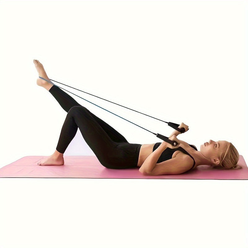 Premium U-Shape Resistance Band with Comfort Handles | Durable TPE Fitness Rope for Strength Training