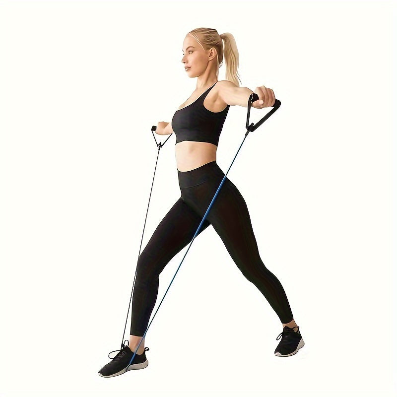 Premium U-Shape Resistance Band with Comfort Handles | Durable TPE Fitness Rope for Strength Training