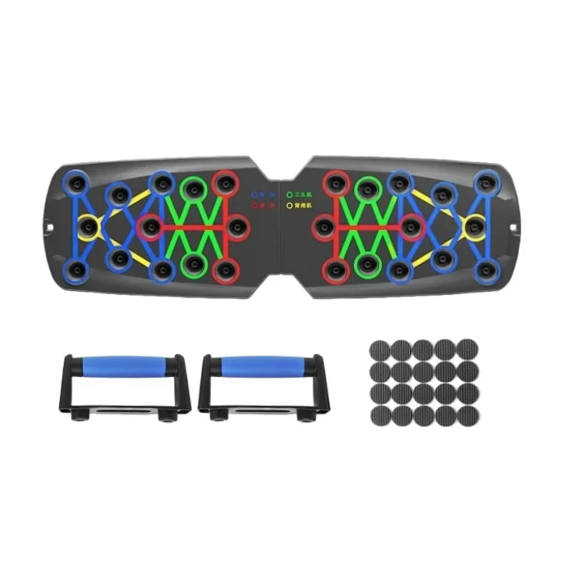 PowerBoard Pro – Portable Multifunctional Push-Up Training System for Total Upper Body Strength