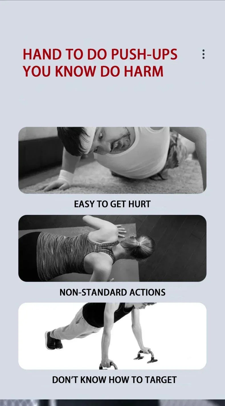 PowerBoard Pro – Portable Multifunctional Push-Up Training System for Total Upper Body Strength