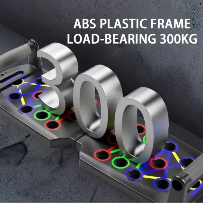 PowerBoard Pro – Portable Multifunctional Push-Up Training System for Total Upper Body Strength
