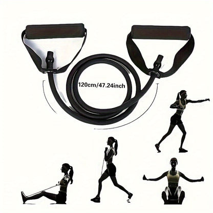 Premium U-Shape Resistance Band with Comfort Handles | Durable TPE Fitness Rope for Strength Training