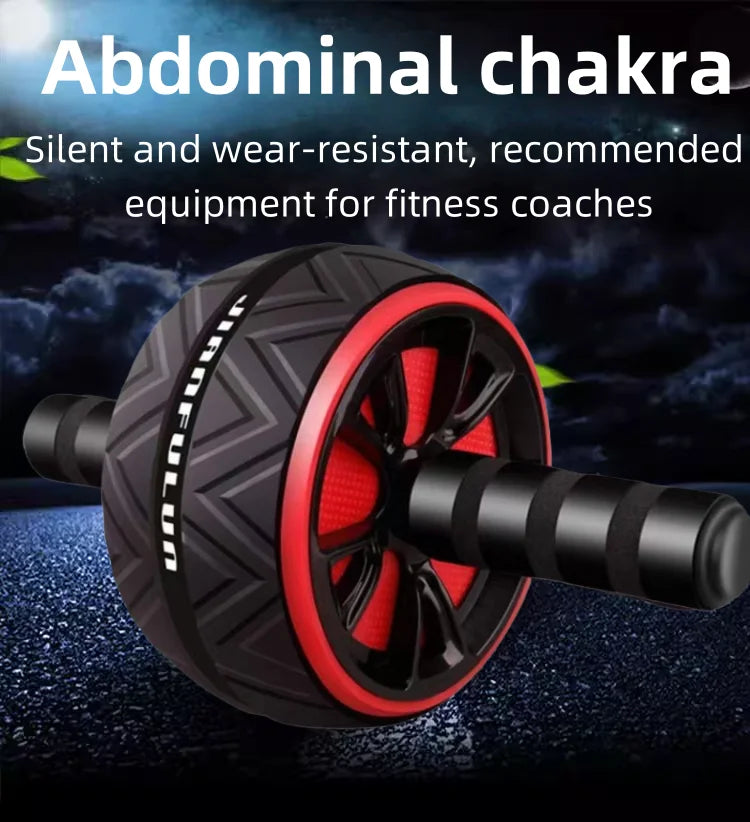 Fitszyo AeroCore Elite Ab Roller – Silent Dual-Wheel Core Trainer for Strength, Balance & Definition
