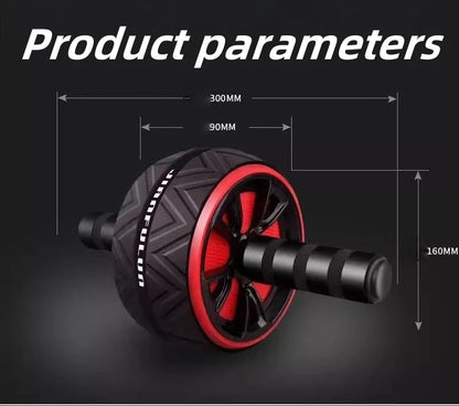 Fitszyo AeroCore Elite Ab Roller – Silent Dual-Wheel Core Trainer for Strength, Balance & Definition