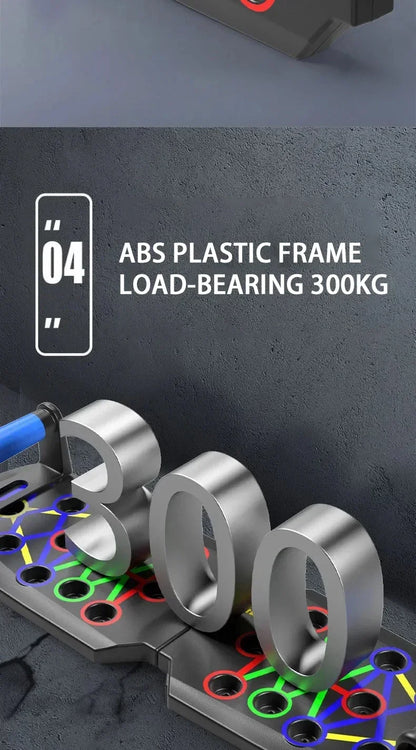 PowerBoard Pro – Portable Multifunctional Push-Up Training System for Total Upper Body Strength