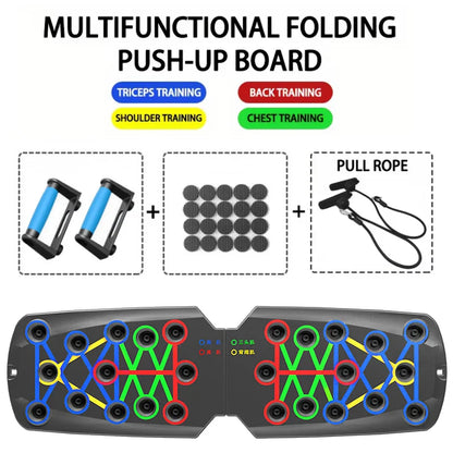 PowerBoard Pro – Portable Multifunctional Push-Up Training System for Total Upper Body Strength
